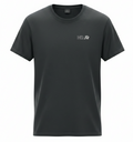 Grey t-shirt with HG/Fit gym logo on a white background