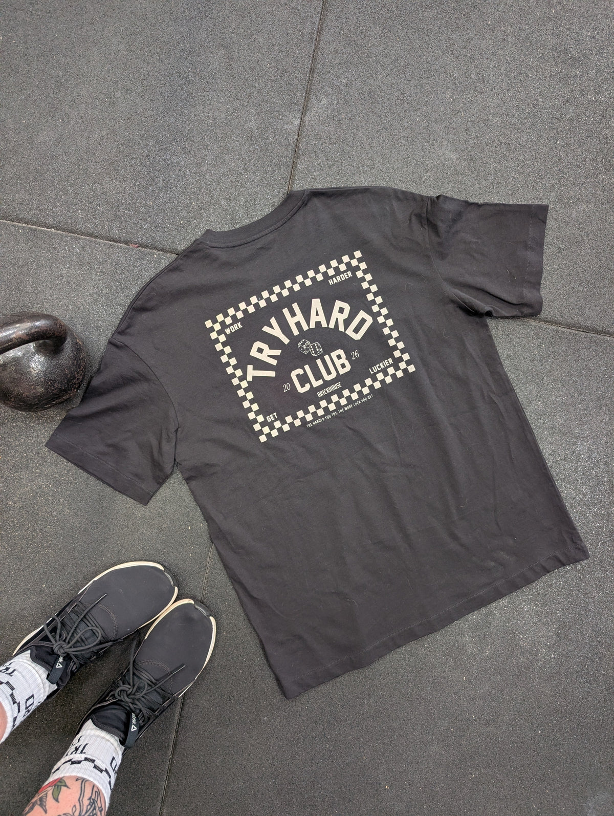 Tryhard Club Logo T-Shirt - Black