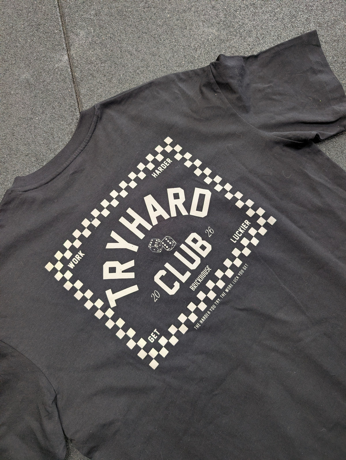 Tryhard Club Logo T-Shirt - Black