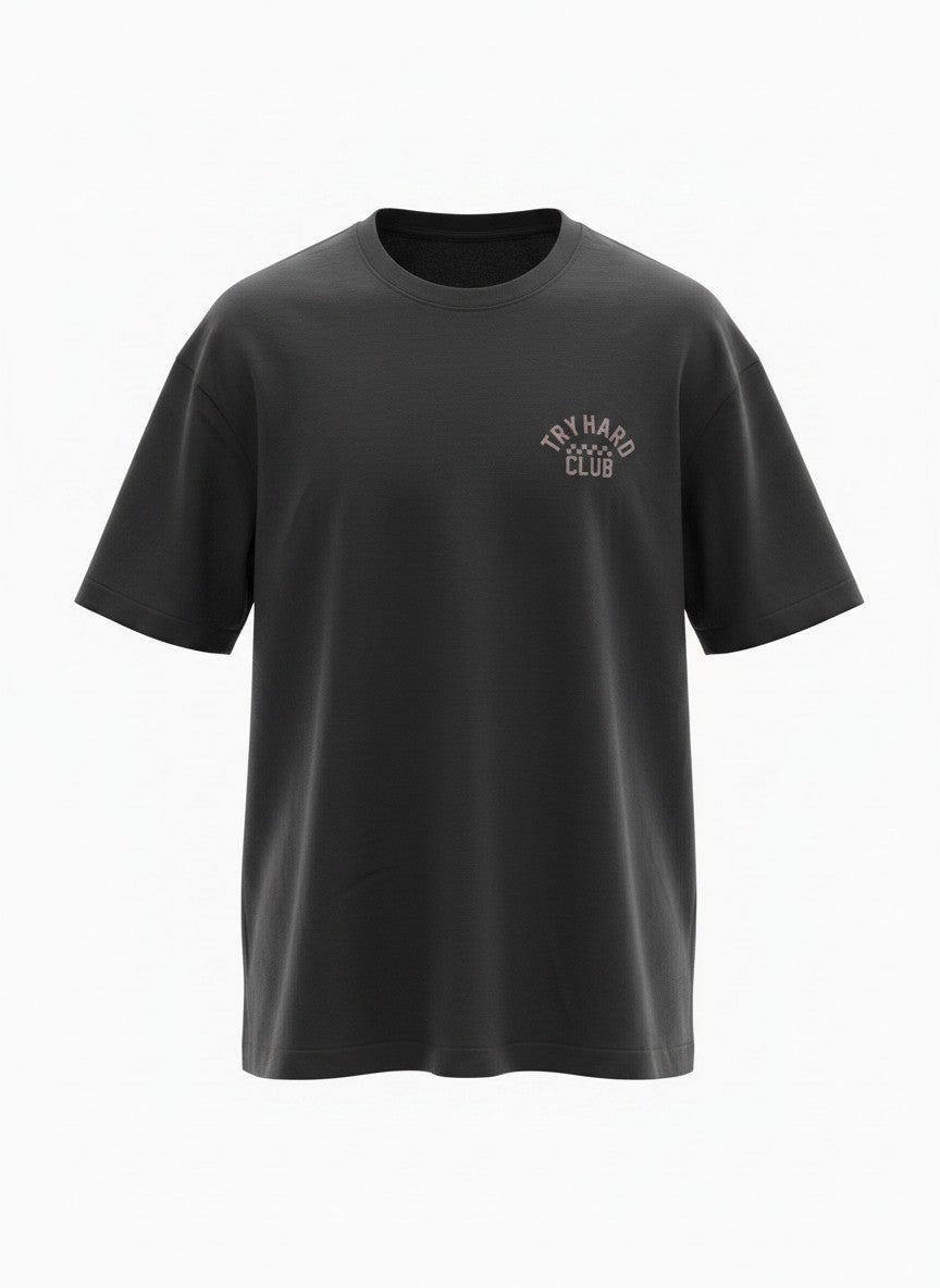 Tryhard Club Logo T-Shirt - Black