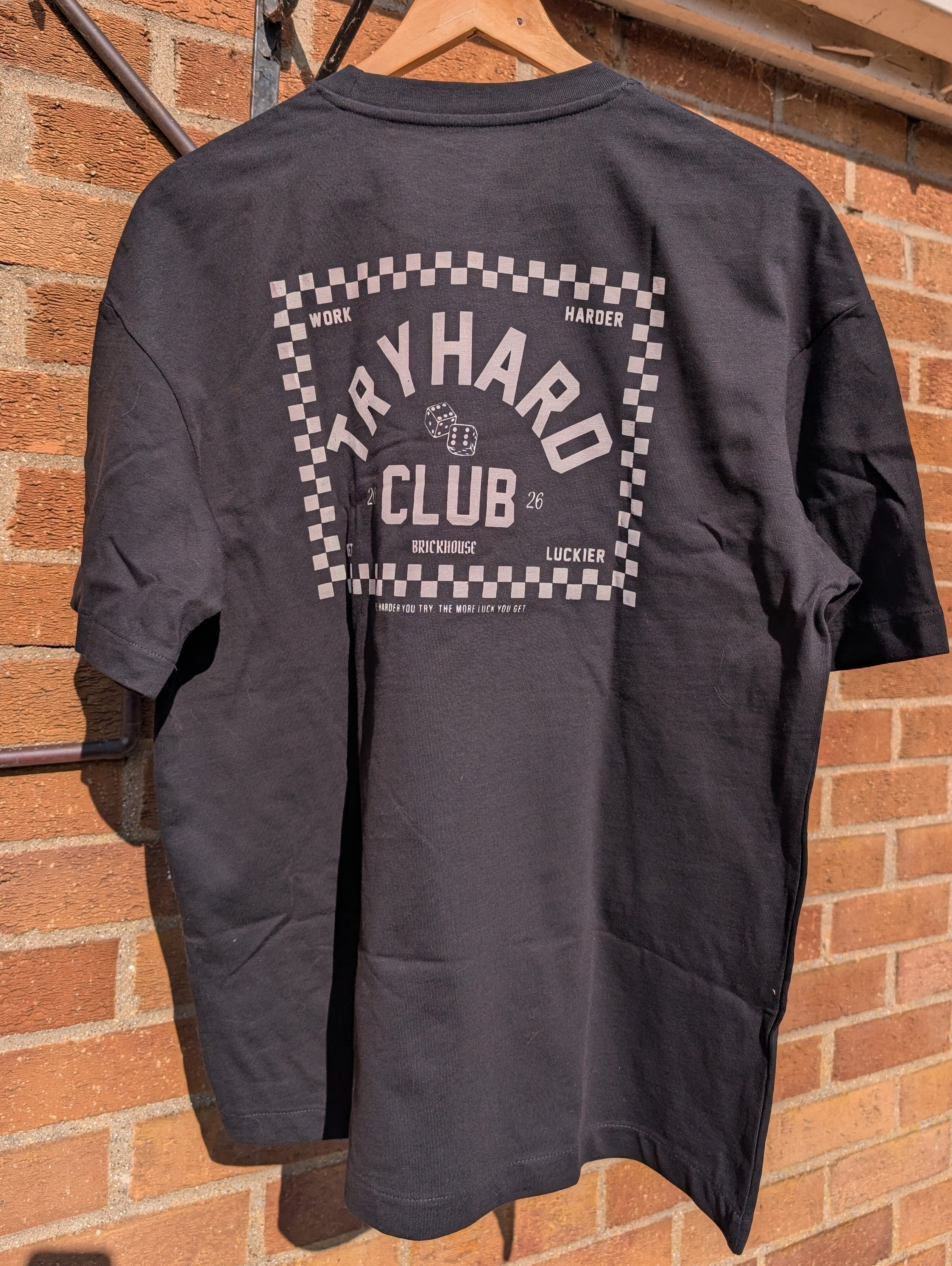 Tryhard Club Logo T-Shirt - Black