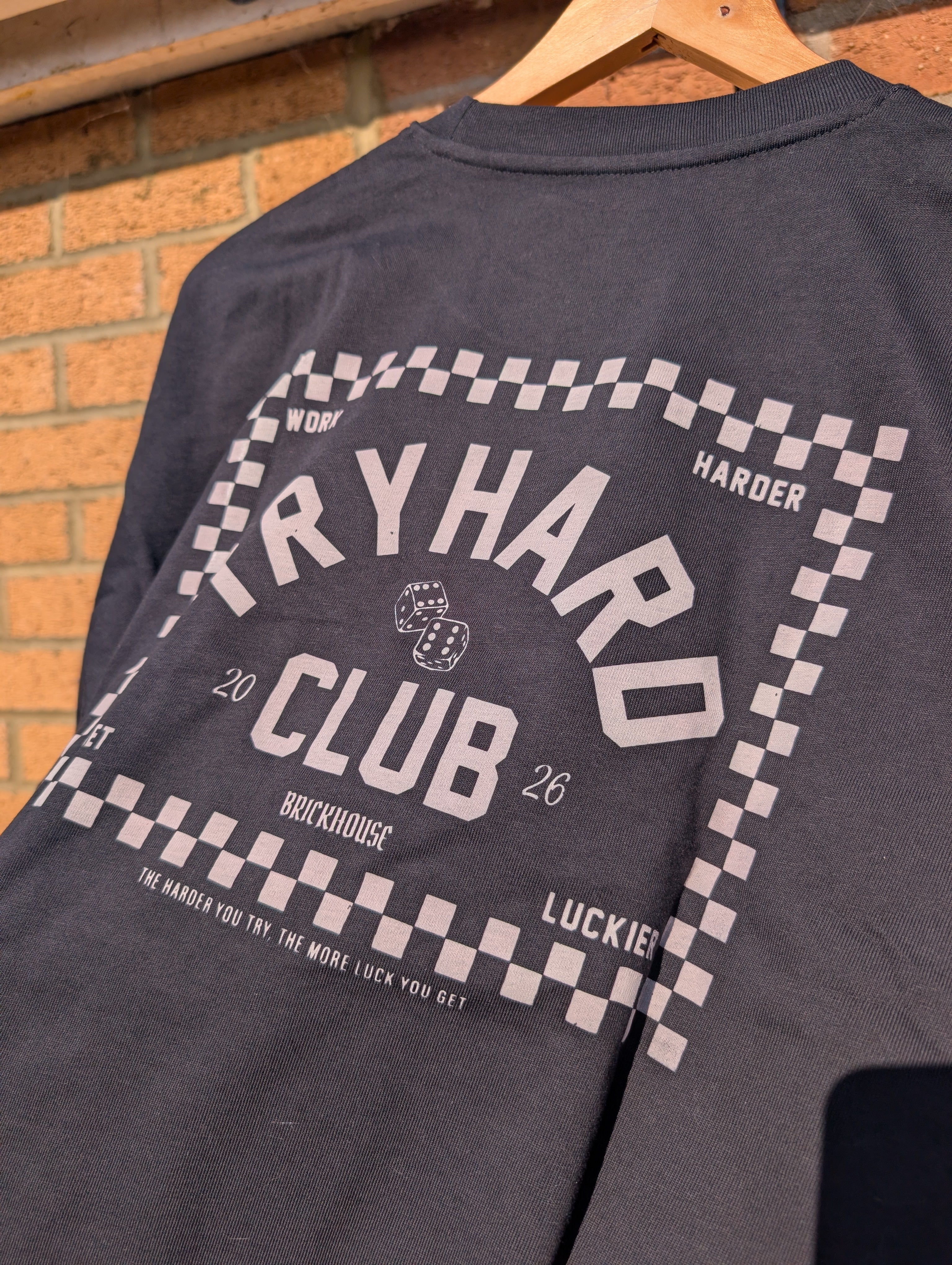 Tryhard Club Logo T-Shirt - Black